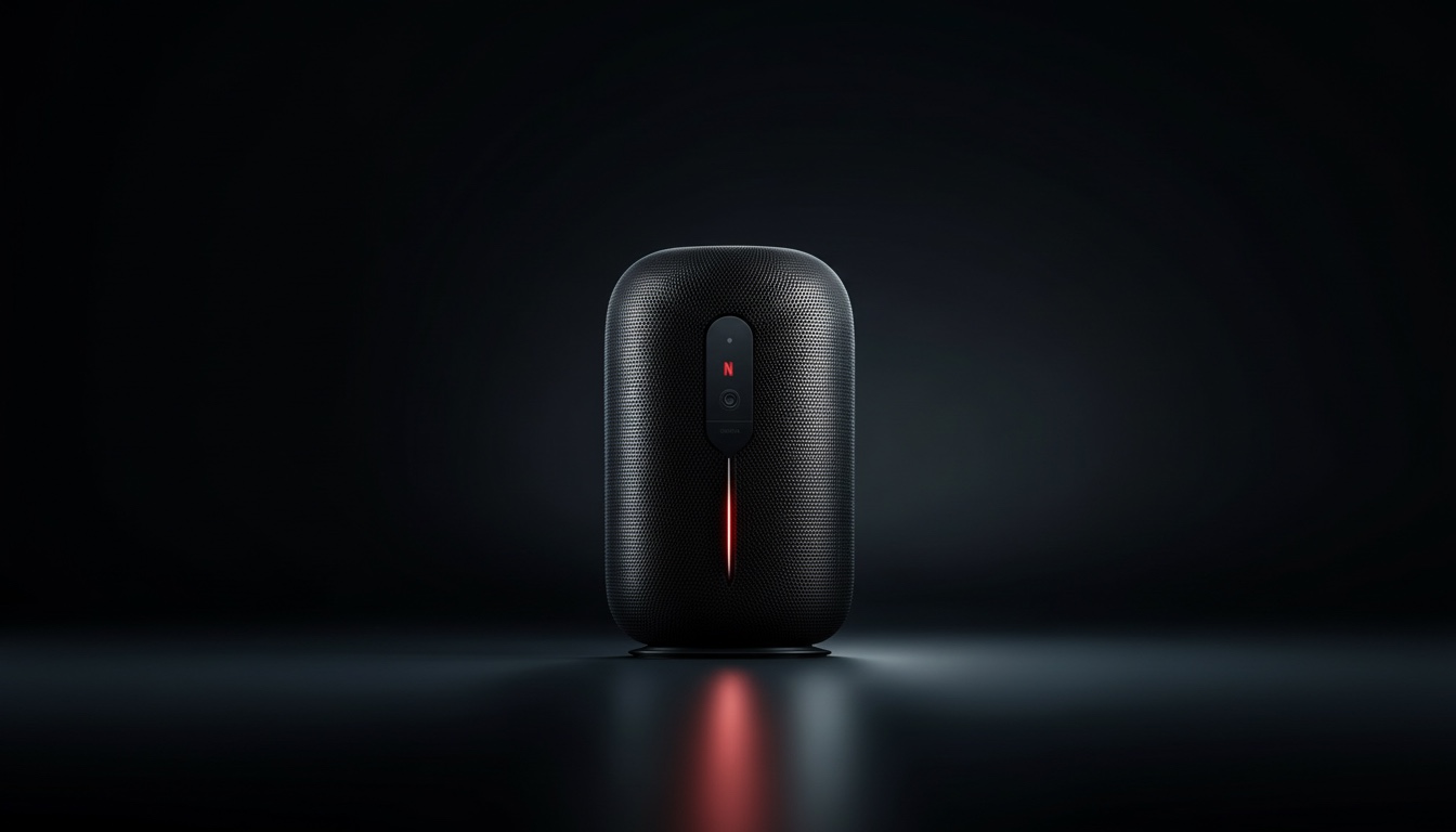 Centered Netflix Home Entertainment speaker study