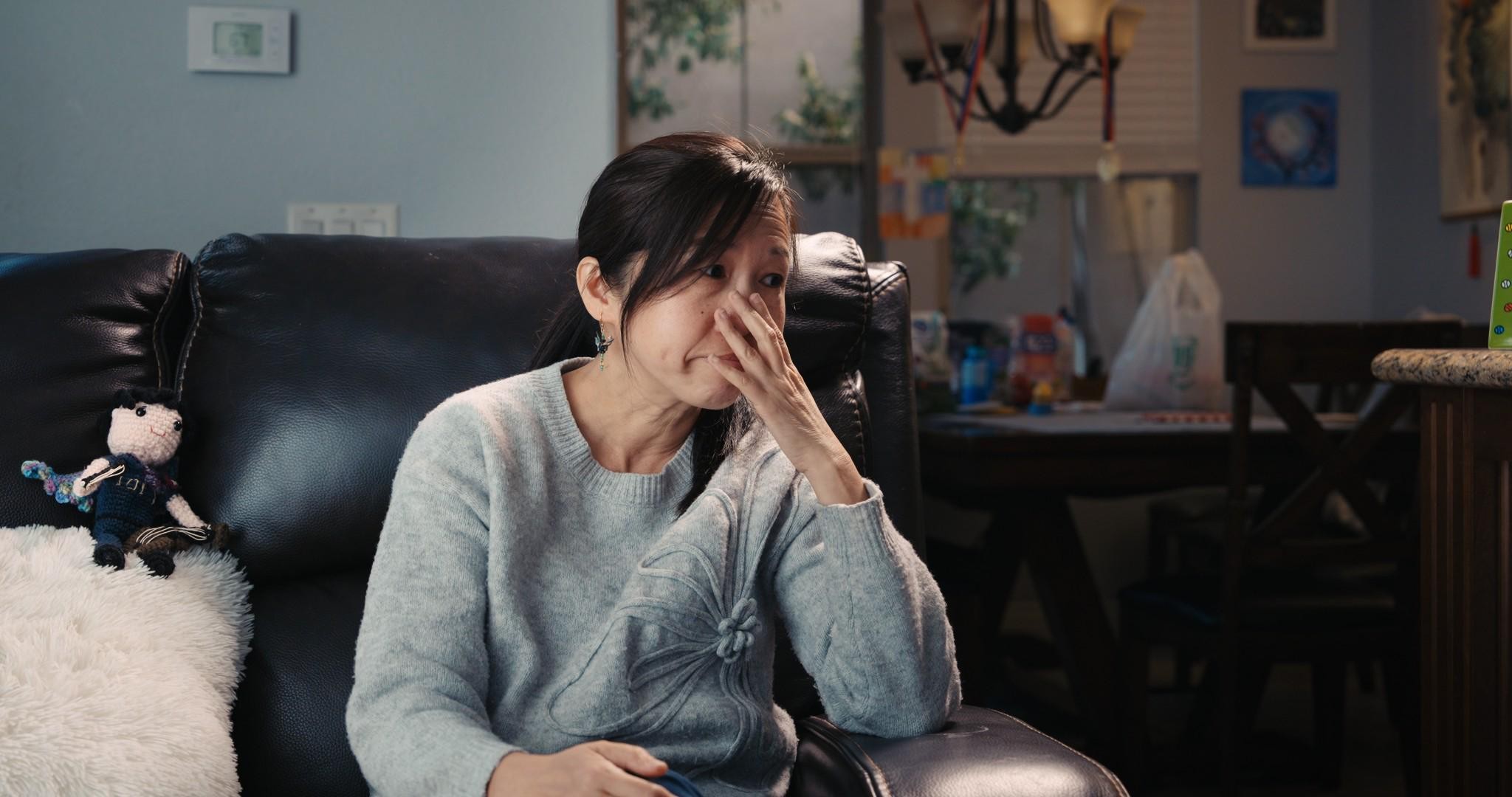 Interview frame from the documentary Healing Wings